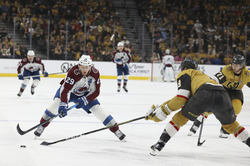 Nathan MacKinnon races to career season, looks to power Colorado Avalanche on another title run