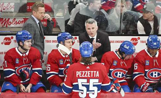 The Montreal Canadiens have exercised the option on coach Martin St. Louis’ contract