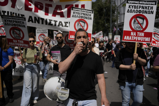 Unions in Greece call widespread strikes, seeking a return to bargaining rights axed during bailouts