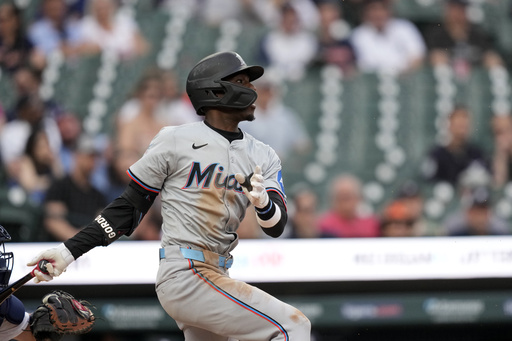 Spencer Torkelson’s 2-run HR highlights a late rally as the Tigers beat the Marlins 6-5