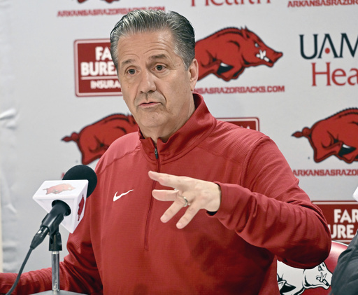 Arkansas and coach John Calipari will face former team at Kentucky in SEC next season