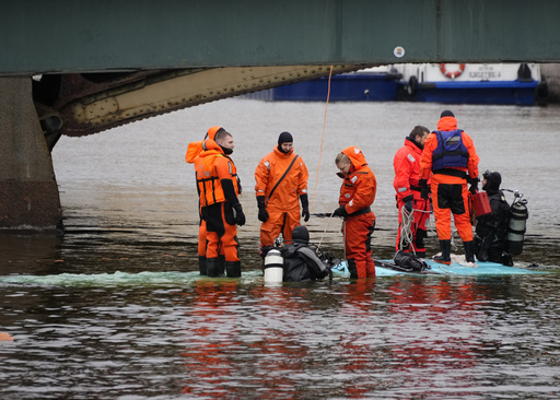 A bus plunges off a bridge in the Russian city of St. Petersburg, killing 3 and injuring 6 others