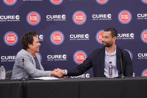 New Pistons president Trajan Langdon doesn’t give timeline on coaching search, team rebuild