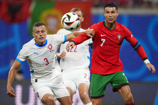 Cristiano Ronaldo becomes 1st player to play at 6 European Championships as Portugal starts with win