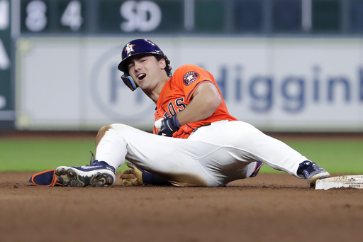 Meyers hits 3-run homer as Astros score season-high in runs in 14-11 win over Orioles