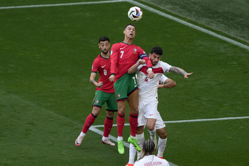 Ronaldo, soccer’s ultimate showstopper, still Portugal’s main man despite slow start to Euro 2024