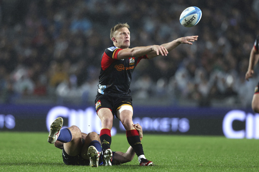 Caleb Clarke’s hat trick lifts Blues to 41-10 win over Chiefs in Super Rugby final