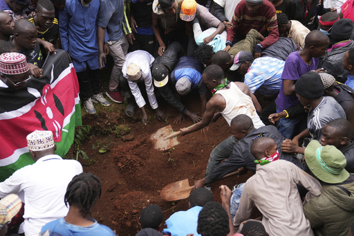 A mother’s pain as the first victim of Kenya’s deadly protests is buried