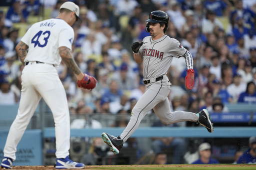 Christian Walker extends home run tear at Dodger Stadium, helps Diamondbacks beat Dodgers 9-3