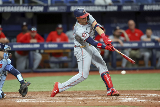 Nationals demote Joey Meneses, who had memorable big league debut after 12 years in minors