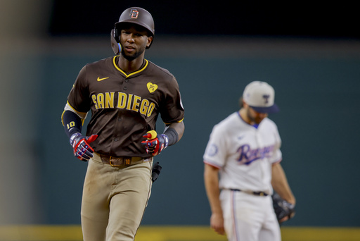 Profar homers, scores twice and prevents a run as Padres beat the Rangers 3-1 for series win