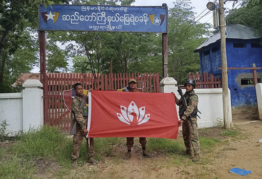 Intense clashes erupt as armed groups launch fresh assaults on government forces in Myanmar’s ongoing conflict