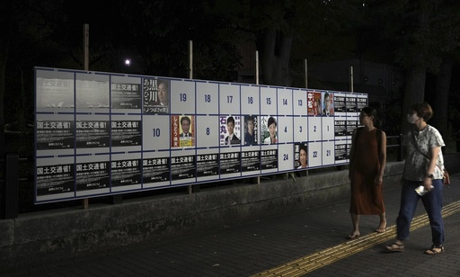 ‘We have to be wacky.’ With suggestive poses and pets, election campaigning tests Tokyo’s patience