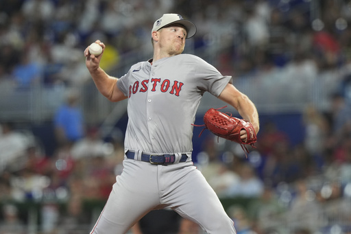 Boston’s Nick Pivetta loses no-hit bid in 7th inning on 2-out triple by Marlins’ Jesus Sanchez