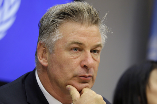 FILE - Actor Alec Baldwin attends a news conference at United Nations headquarters, on Sept. 21, 2015. A New Mexico judge is considering an array of restrictions on evidence, testimony and arguments ahead of a trial for Alec Baldwin. The Monday, July 8, 2024, pretrial hearing sets the stage for Baldwin to appear in court this week on a single charge of involuntary manslaughter in the death of a cinematographer. (AP Photo/Seth Wenig, File)