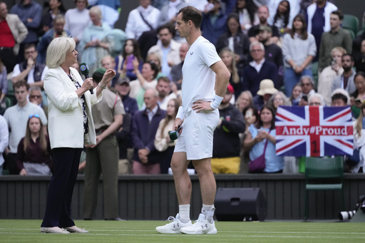 Andy Murray’s Wimbledon farewell tour begins with a loss in doubles with his brother