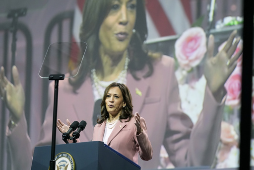 Harris prioritizes sharing her personal narrative over addressing inquiries about Biden while engaging with Black and Asian voters