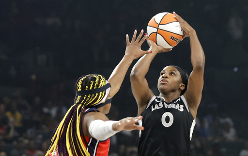 Plum, Young, Wilson power Aces to 6th straight victory, 98-77 over Mystics