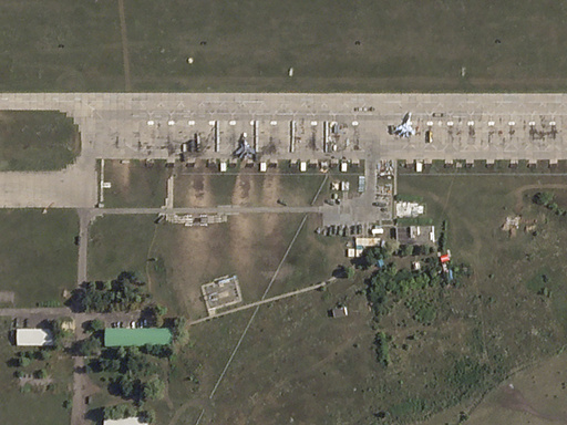 Ukrainian drone causes damage to 2 hangars, as satellite images reveal, amid ongoing conflict in Russia