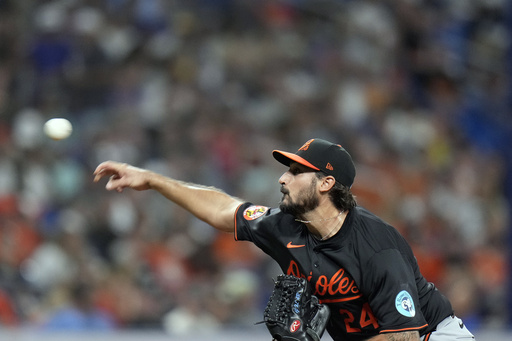 Zach Eflin continues to impress with a perfect 4-0 record since joining the Orioles