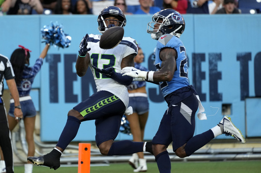 First-year player makes three field goals in final quarter to lead Titans to comeback victory over Seattle with a score of 16-15