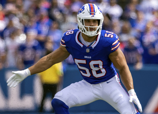 Buffalo Bills linebacker Matt Milano suffering from torn left bicep, status uncertain