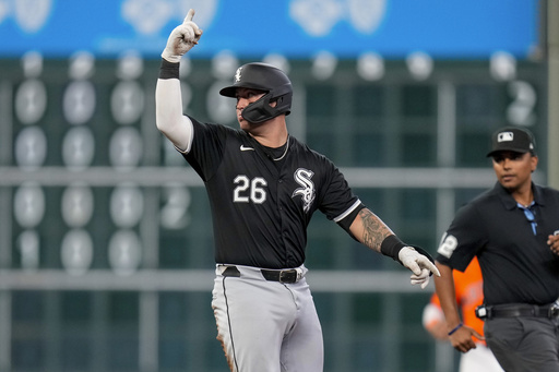 Robert hits two home runs and gathers four hits in White Sox upset over Astros, ending their winning streak with a 5-4 win