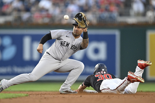 Dylan Crews’ leadoff home run in 3rd game leads Nationals to 5-2 victory against Yankees