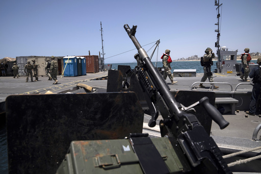 Gaza Aid Pier Challenges Provide Insights for the US Army