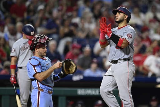 Wilson records cycle, Bohm and Castellanos homer in Phillies’ dominant victory against Nationals