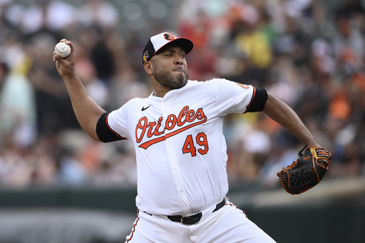 Albert Suárez of the Orioles has delivered scoreless outings in 8 of his 17 starts this season