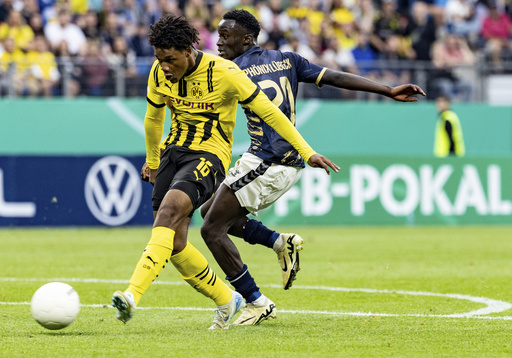 Dortmund starts new chapter with 4-1 victory in German Cup during Sahin’s first appearance