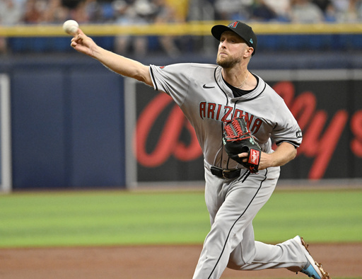 Carlson’s RBI single in the 12th inning secures Rays’ 8-7 win over Diamondbacks following blown 6-run lead