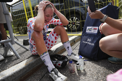 Ghekiere emerges victorious in women’s Tour de France 7th stage with strong climb