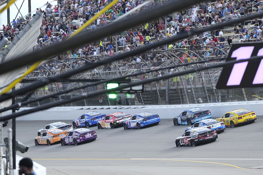 NASCAR Cup race postponed to Monday due to persistent rain at Michigan