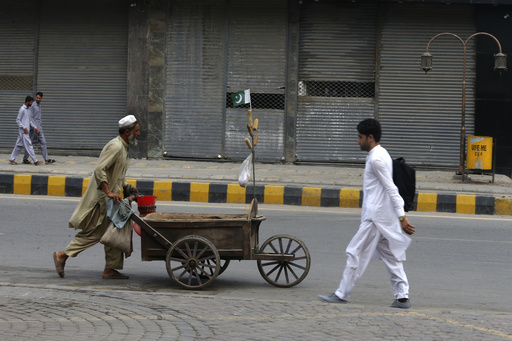 Traders in Pakistan stage daylong strike against increasing costs and new taxes.