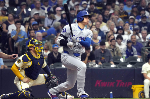 Brewers stage late comeback to defeat Dodgers 6-4 and secure split series against top division rivals