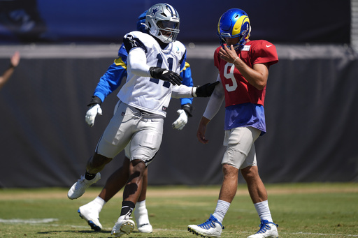 Matthew Stafford, Rams quarterback, departs Cowboys practice earlier than scheduled due to tight hamstring