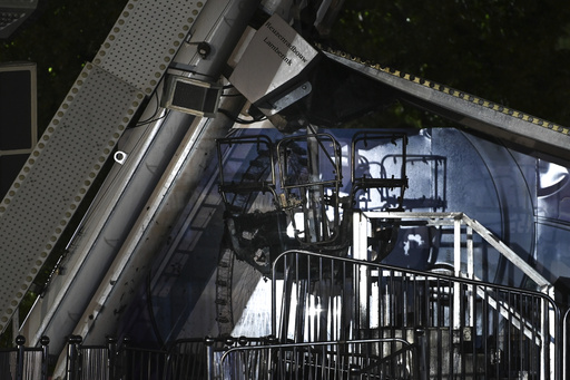 Numerous injuries reported after fire erupts on Ferris wheel in eastern Germany