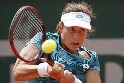 Varvara Lepchenko progresses in debut Grand Slam following doping ban