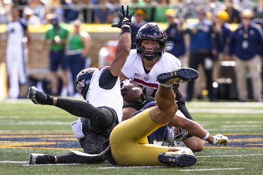 Northern Illinois surprises No. 5 Notre Dame with game-winning field goal in final minute