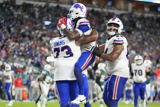 Buffalo Bills aim for 3-0 start as they face winless Jacksonville Jaguars on Monday night at home