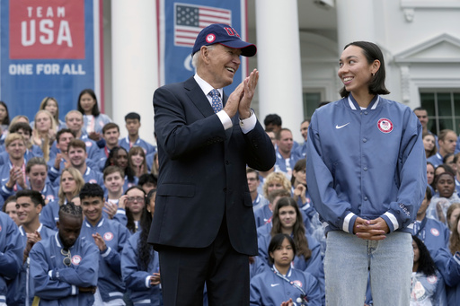 Biden says Olympians represented ‘the very best of America’