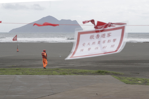 Taiwan shuts schools and offices ahead of likely direct hit from powerful typhoon