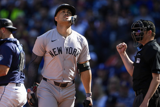 Logan Gilbert records 200 strikeouts as Mariners maintain playoff hopes with a 3-2 victory over Yankees