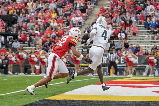 Michigan State defeats Maryland with a 27-24 victory secured by Jonathan Kim’s late field goal.