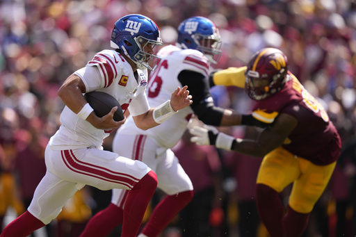 In two games, Giants offensive line demonstrates signs of progress