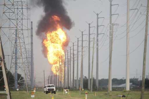 Information on the pipeline fire still burning in Houston’s suburbs on its third day