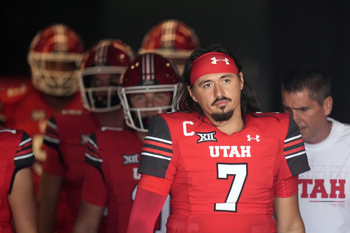 Utah Quarterback Cam Rising Exits Game Against Baylor Due to Injury to His Right Hand