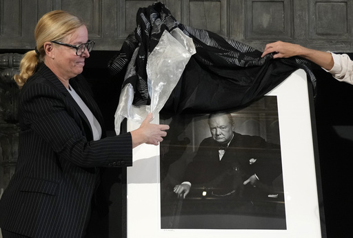 British Prime Minister Winston Churchill’s famous photograph, stolen in Canada, has been located in Italy and is set to be returned.